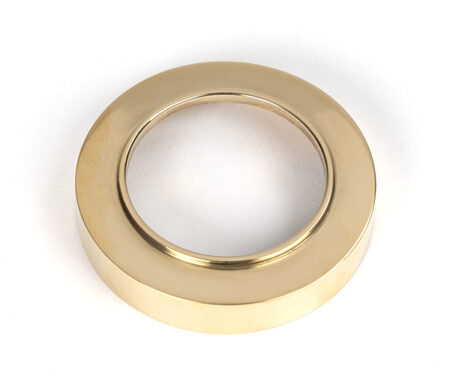 Polished Brass Round Euro Escutcheon (Plain) | 50592 - Image 3