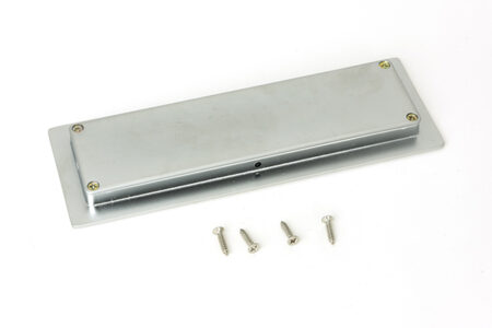Satin Chrome 175mm Art Deco Rectangular Pull | 50636 - Image 3