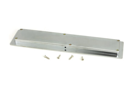Satin Chrome 250mm Art Deco Rectangular Pull | 50637 - Image 3