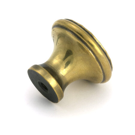 Aged Brass Hammered Cabinet Knob - Medium | 51284 - Image 4