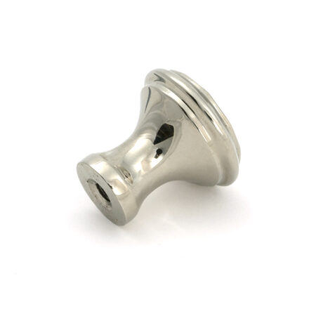 Polished Nickel Hammered Cabinet Knob - Small | 51289 - Image 4