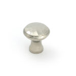 Polished Nickel Hammered Cabinet Knob - Small | 51289