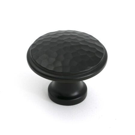 Aged Bronze Hammered Cabinet Knob - Large | 51294