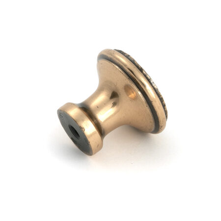 Polished Bronze Hammered Cabinet Knob - Medium | 51296 - Image 4