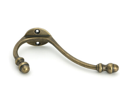 Burnished Brass Hat & Coat Hook | 51303 - Image 3