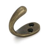 Burnished Brass Celtic Single Robe Hook | 51307