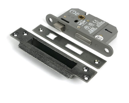 From the Anvil 5 Lever BS Sash Lock - Pewter Patina