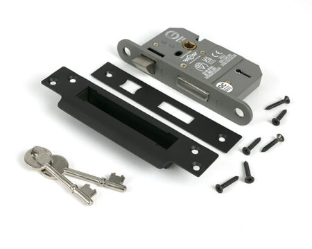 Aged Bronze 2½" 5 Lever BS Sash Lock KA | 51361 - Image 3