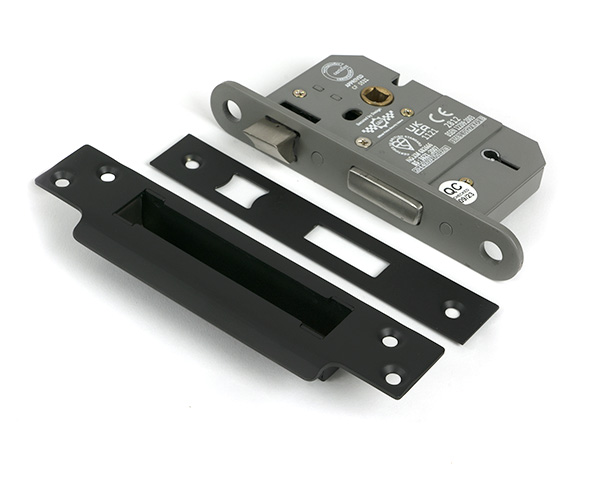 Aged Bronze 2½" 5 Lever BS Sash Lock KA | 51361