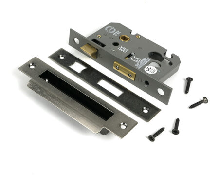 Pewter 2½" Euro Profile Sash Lock | 51374 - Image 3