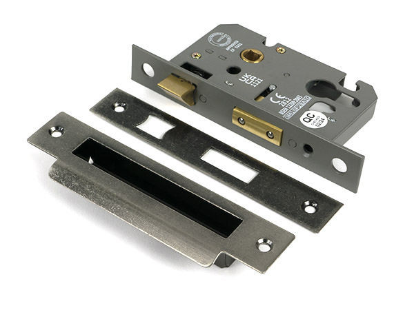 Pewter 2½" Euro Profile Sash Lock | 51374