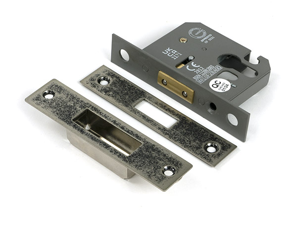 Pewter 2½" Euro Profile Dead Lock | 51446