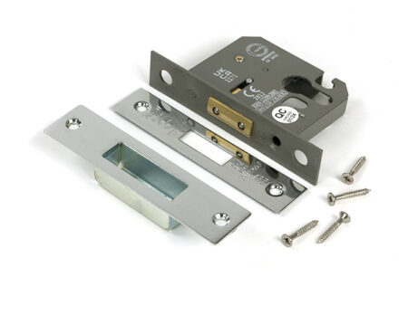 Polished Chrome 2½" Euro Profile Dead Lock | 51451 - Image 3