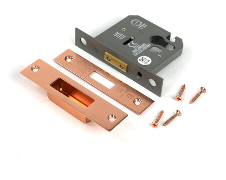 Polished Bronze 3" Euro Profile Dead Lock | 51464 - Image 3