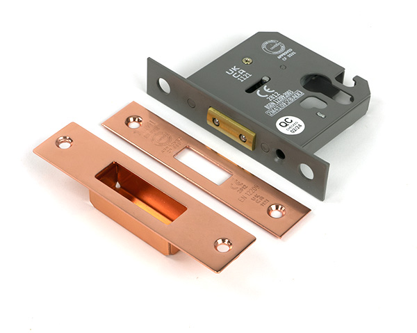 Polished Bronze 3" Euro Profile Dead Lock | 51464