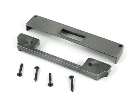 Pewter ½" Rebate Kit for Euro Dead Lock | 51466 - Image 3