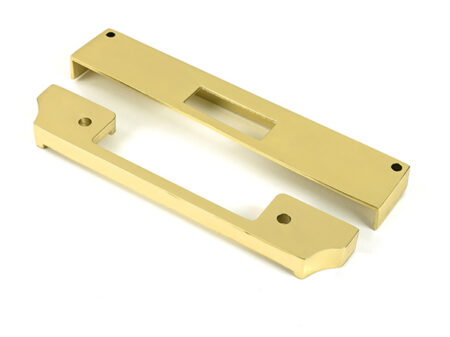 Polished Brass ½" Rebate Kit for Euro Dead Lock | 51467