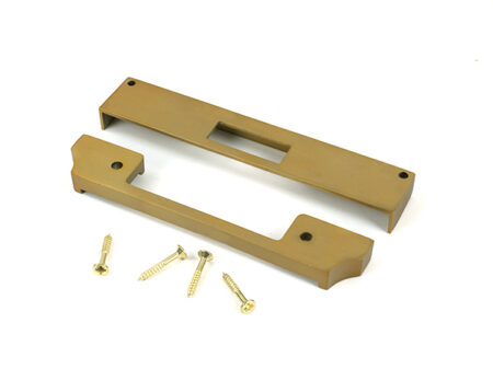Satin Brass ½" Rebate Kit for Euro Dead Lock | 51469 - Image 3