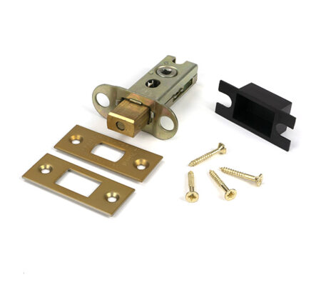 Satin Brass 2½" Heavy Duty Tubular Deadbolt | 51479 - Image 3