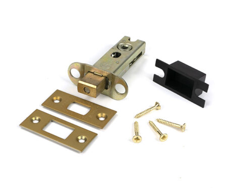 Satin Brass 3" Heavy Duty Tubular Deadbolt | 51489 - Image 3