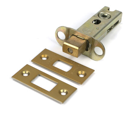 Satin Brass 3" Heavy Duty Tubular Deadbolt | 51489