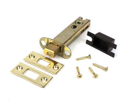 Polished Brass 4" Heavy Duty Tubular Deadbolt | 51497 - Image 3