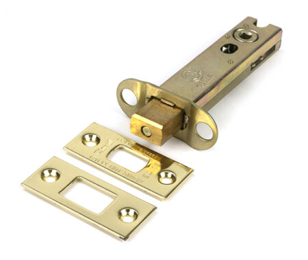 Polished Brass 4" Heavy Duty Tubular Deadbolt | 51497