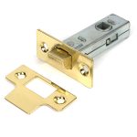 Polished Brass 2½" Tubular Mortice Latch | 51725