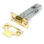 Polished Brass 3" Tubular Mortice Latch | 51733