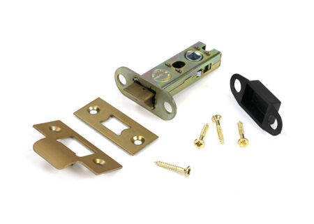 From the Anvil Satin Brass 3" Heavy Duty Latch - Image 3