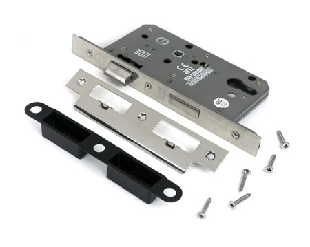Polished Chrome Euro Din Sash Lock - 60mm Backset/72mm Centre | 51804 - Image 3