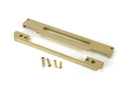 Polished Brass ½" Rebate Kit for Euro Din Sash Lock | 51810 - Image 3