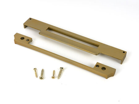 Satin Brass ½" Rebate Kit for Euro Din Sash Lock | 51812 - Image 3