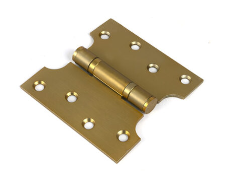 Satin Brass 4" x 2" x 4" Parliament Hinge (pair) ss | 51818