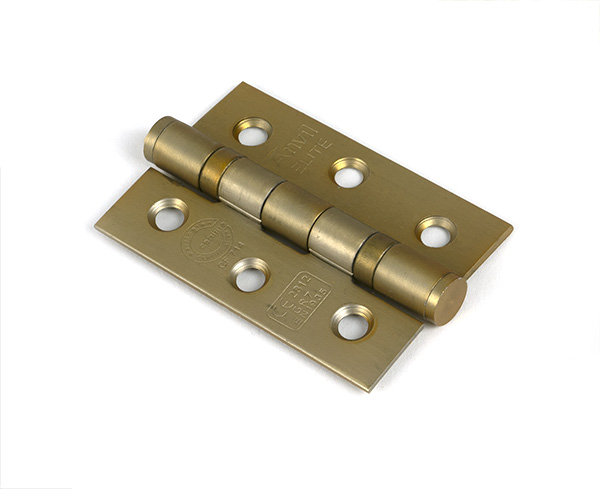 Satin Brass 3" Ball Bearing Butt Hinge (Pair) ss | 51821