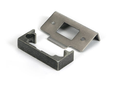 Pewter ½" Rebate Kit for Tubular Mortice Latch | 51823