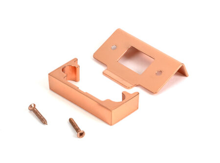 Polished Bronze ½" Rebate Kit for Tubular Mortice Latch | 51830 - Image 3