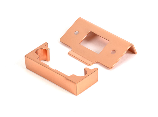 Polished Bronze ½" Rebate Kit for Tubular Mortice Latch | 51830