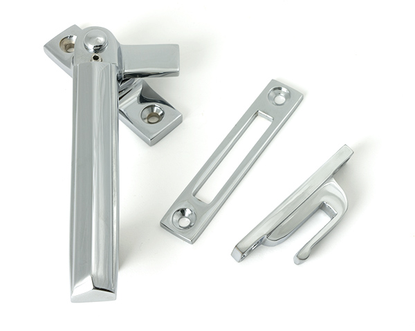 Polished Chrome Locking Art Deco Fastener - LH | 51916