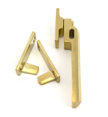 Polished Brass Night-Vent Locking Art Deco Fastener | 51925 - Image 4