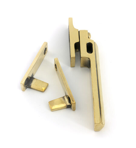 Aged Brass Night-Vent Locking Art Deco Fastener | 51926 - Image 4