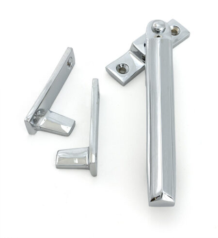 Polished Chrome Night-Vent Locking Art Deco Fastener | 51928 - Image 3