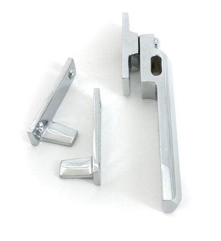 Polished Chrome Night-Vent Locking Art Deco Fastener | 51928 - Image 4