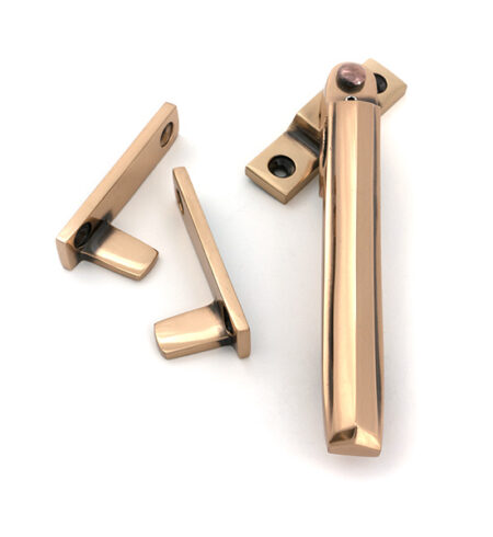 Polished Bronze Night-Vent Locking Art Deco Fastener | 51930 - Image 3