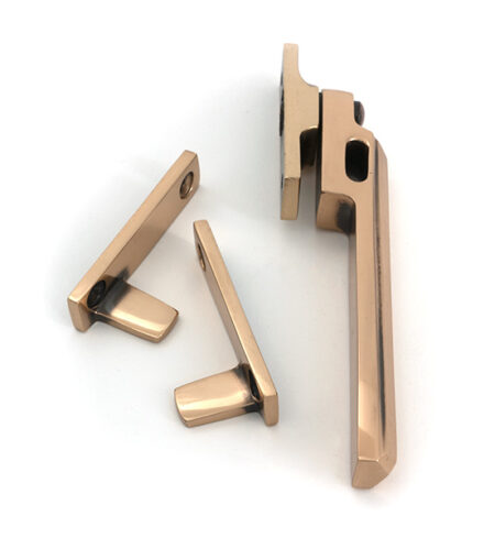 Polished Bronze Night-Vent Locking Art Deco Fastener | 51930 - Image 4
