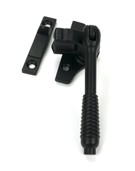 Matt Black Night-Vent Locking Reeded Fastener (Steel Window) | 51994