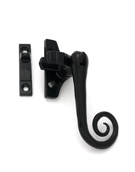 Black Night-Vent Locking Monkeytail Fastener (Steel Window) | 52002 - Image 3