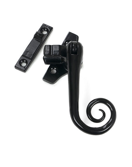 Black Night-Vent Locking Monkeytail Fastener (Steel Window) | 52002
