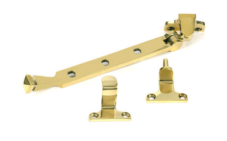 Polished Brass 8" Avon Stay (Steel Window) | 52010
