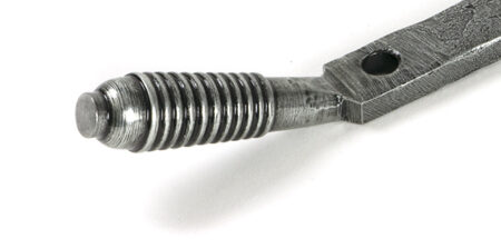 From the Anvil Pewter 10" Reeded Stay - Pewter Patina - Image 3